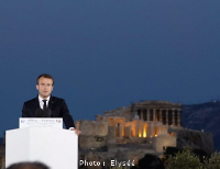 Emmanuel Macron, discours à la Pnyx, Athènes – 7 septembre 2017 - JPEG